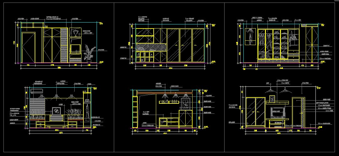 ★主臥室設計Autocad模板 臥房配置 日式和室 主臥房設計 客房 商業主臥房配置