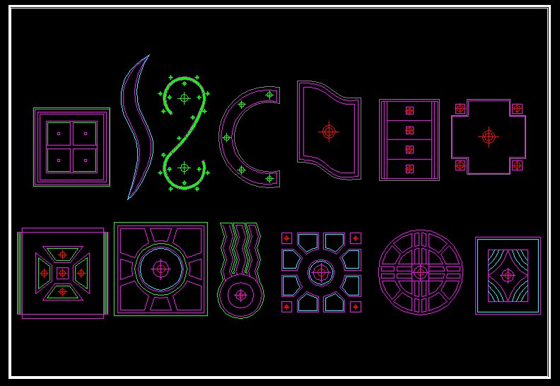 ★天花板設計Autocad模板 天花板配置 天花板照明設計 間接天花板 天花板施工圖 天花板音響 天花板隔熱