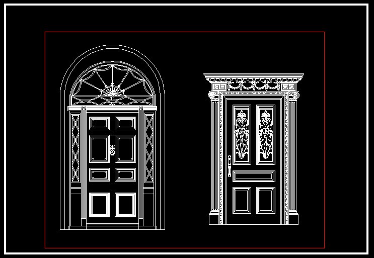 ★歐式古典設計Autocad模板 歐式古典造型設計 歐式古典窗花圖 歐式古典元素